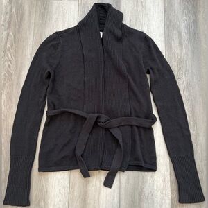 Converse Cardigan with belt